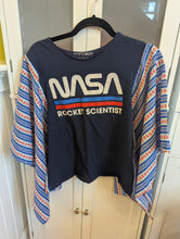 Load image into Gallery viewer, Boho NASA Wide Sleeve Blouse S
