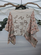 Load image into Gallery viewer, Western Brand Mixed Textile Boho Shirt M
