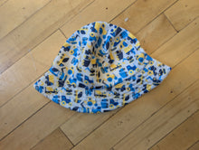 Load image into Gallery viewer, Trucks/Yellow Reversible Sunhat Toddler
