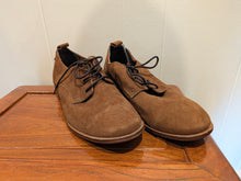 Load image into Gallery viewer, Musse &amp; Cloud Brown Suede Lace-Up Oxford Shoes 10
