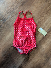 Load image into Gallery viewer, Leveret Red and Pink Heart Swimsuit
