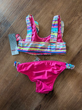Load image into Gallery viewer, Kenzie Girl 2 Piece Stripe Swimsuit
