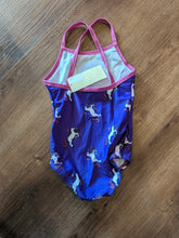 Load image into Gallery viewer, Leveret Purple Unicorn Swimsuit
