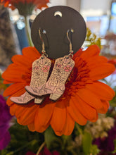 Load image into Gallery viewer, Western Wood Earrings
