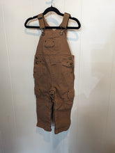 Load image into Gallery viewer, Duluth Trading Khaki Overalls 3T
