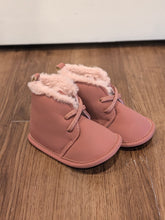 Load image into Gallery viewer, Carters Pink Winter Moccasins 6-9M
