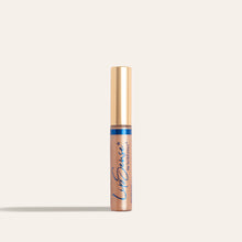 Load image into Gallery viewer, LipSense moisturizing gloss in bronze shade in a clear tube with a gold cap and blue logo text.
