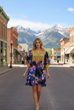 Load image into Gallery viewer, Abstract Boho Tunic Dress
