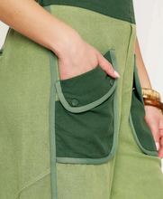 Load image into Gallery viewer, Green Mineral Wash Pants
