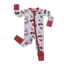 Load image into Gallery viewer, Barnyard Buddies Zippered Sleepers by Castles and Coasters
