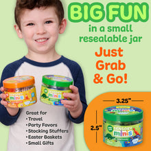 Load image into Gallery viewer, Sensory Mini Play Kit Jar with Cloud Clay: Dinosaur Theme
