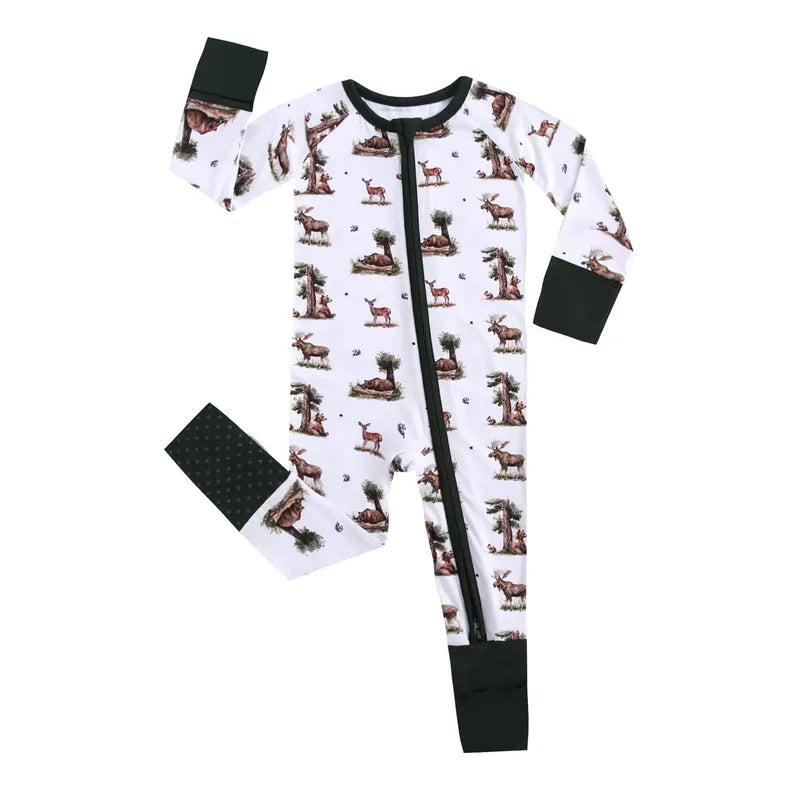 Woodland Creatures Bamboo Sleepers by Castle and Coasters