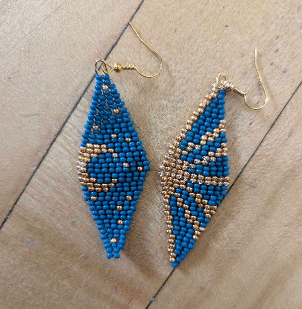 Sun & Moon Beaded Earrings