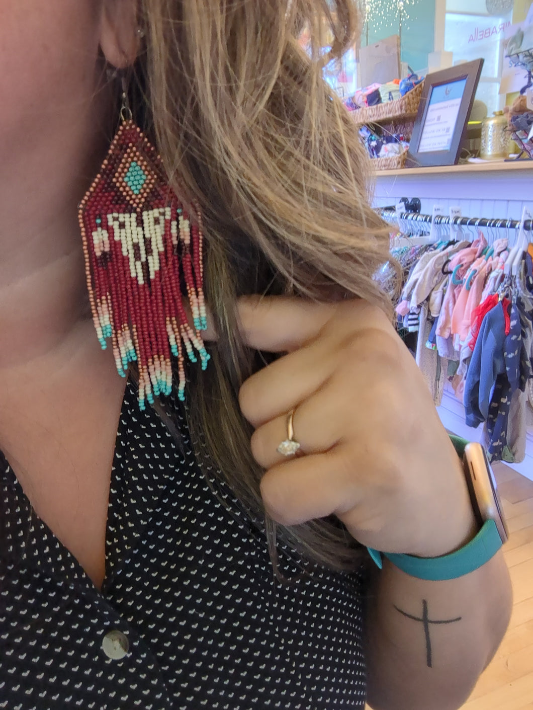 Western Skull Earrings