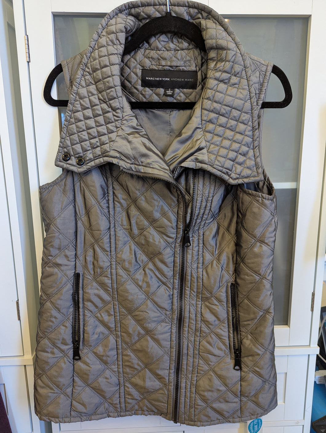 Marc New York Pewter Vest S