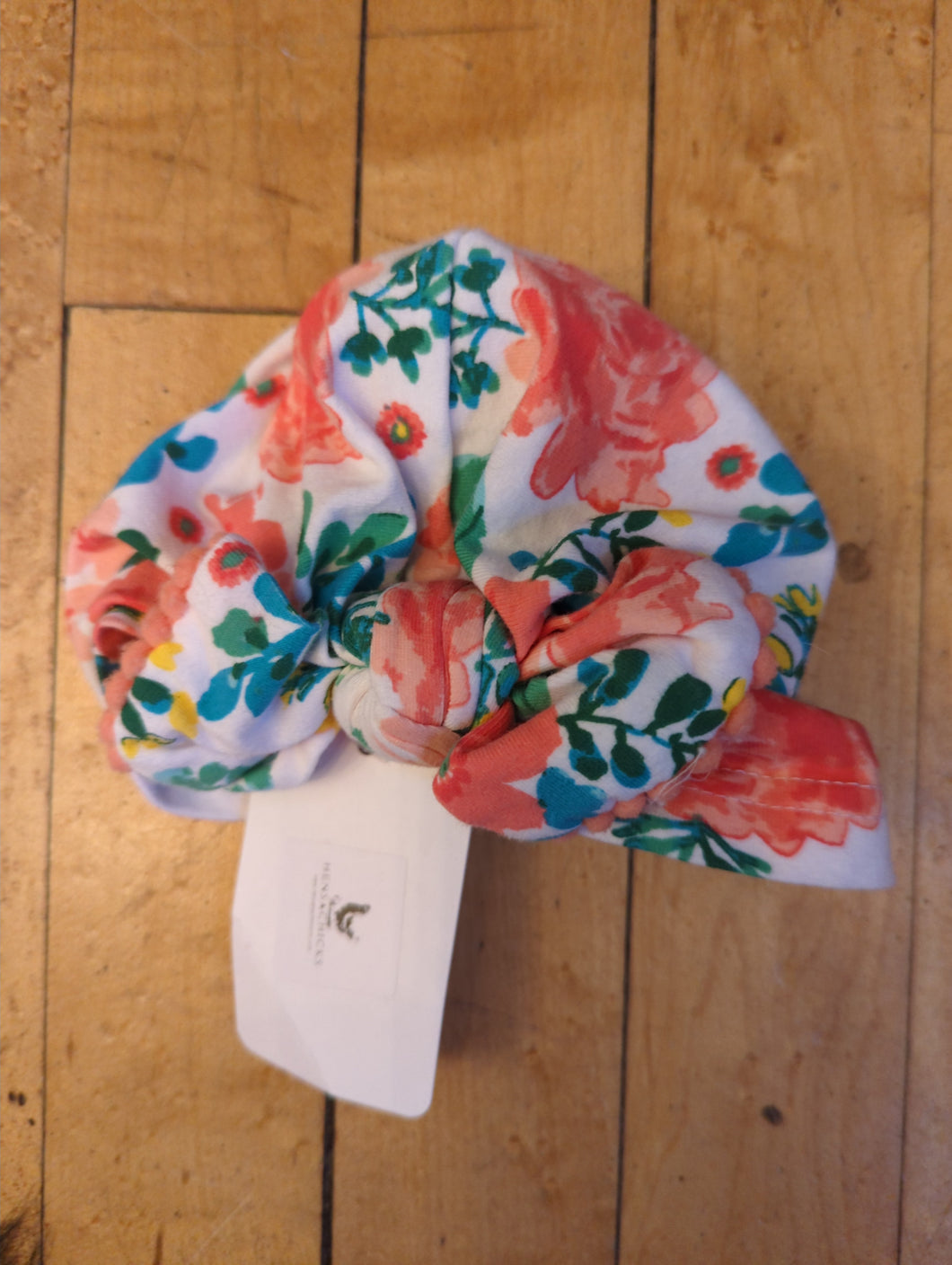 Baby Essentials Floral Hat NB