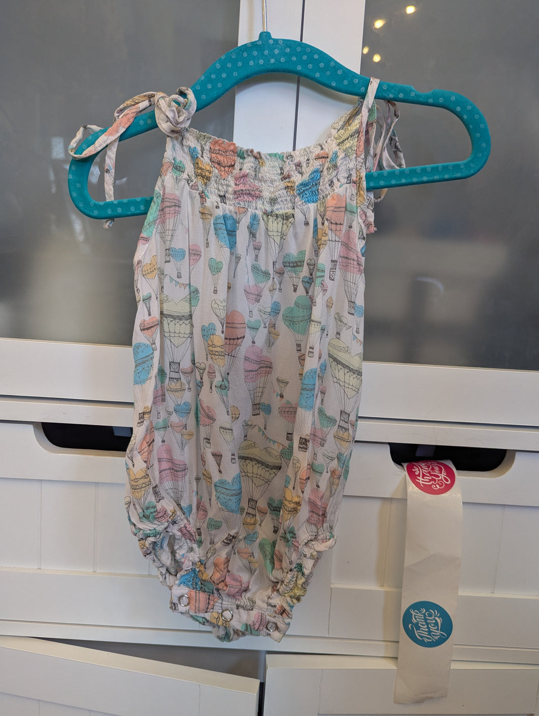 Little Wings Hot Hair Balloon Romper 6M
