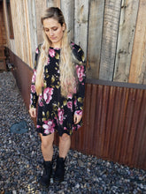 Load image into Gallery viewer, Floral Long Sleeve Dress
