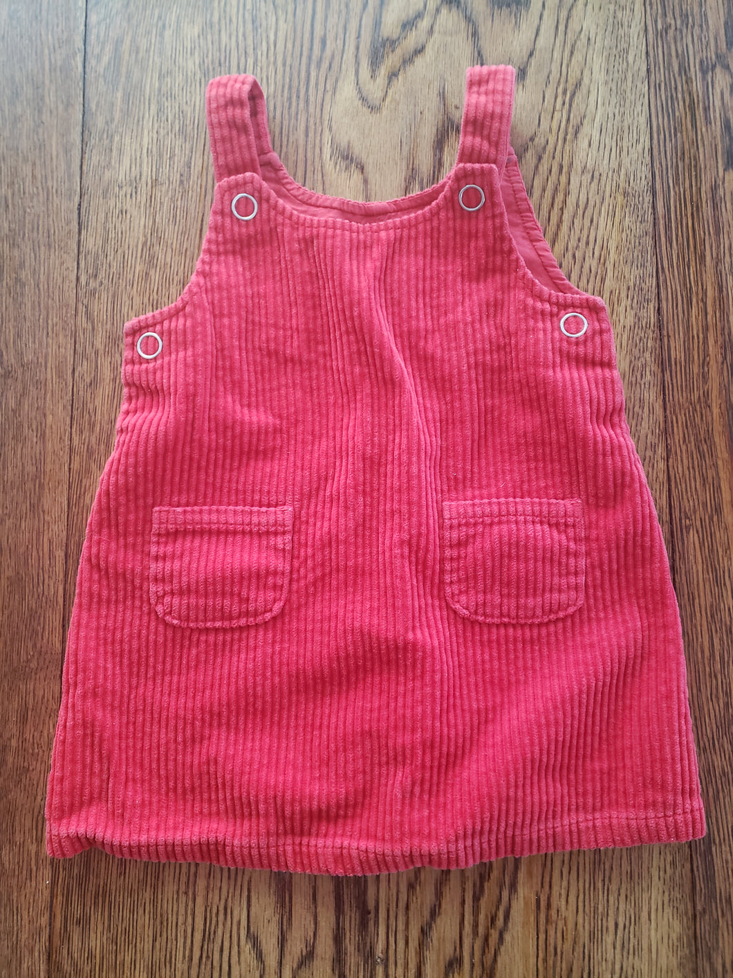 Gymboree Baby 18-24 Month Red Corduroy Jumper