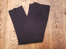 Load image into Gallery viewer, Chico&#39;s Black Textured Crop Pants size 2/12
