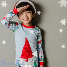 Load image into Gallery viewer, Cozy Santa Long Sleeve PJs
