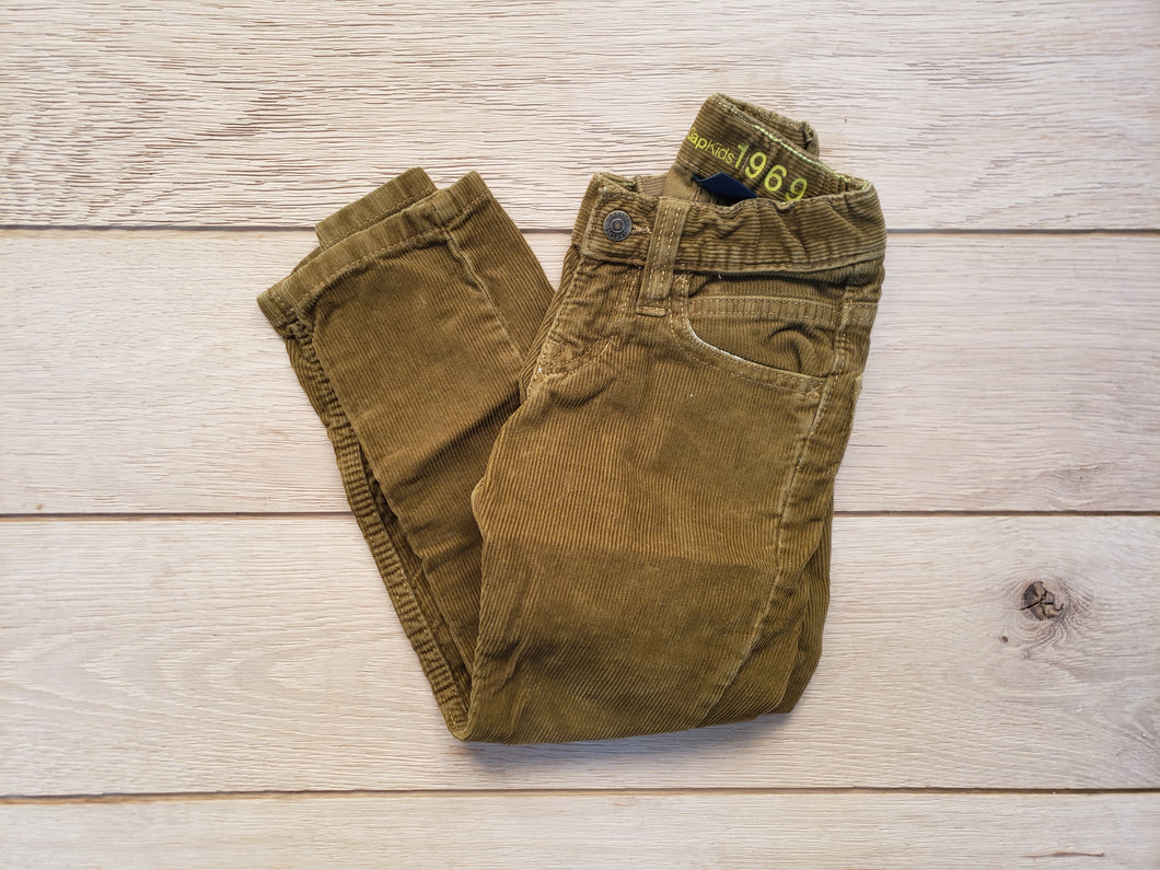 Gap, Kids Size 5 Slim Darker brown Corduroy