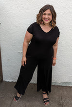 Load image into Gallery viewer, Black Jumpsuit with Pockets! Made In USA
