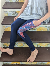 Load image into Gallery viewer, Splatter and Stars Leggings Toddler and Kids
