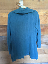 Load image into Gallery viewer, Woolrich Teal Long Cardigan Womens L
