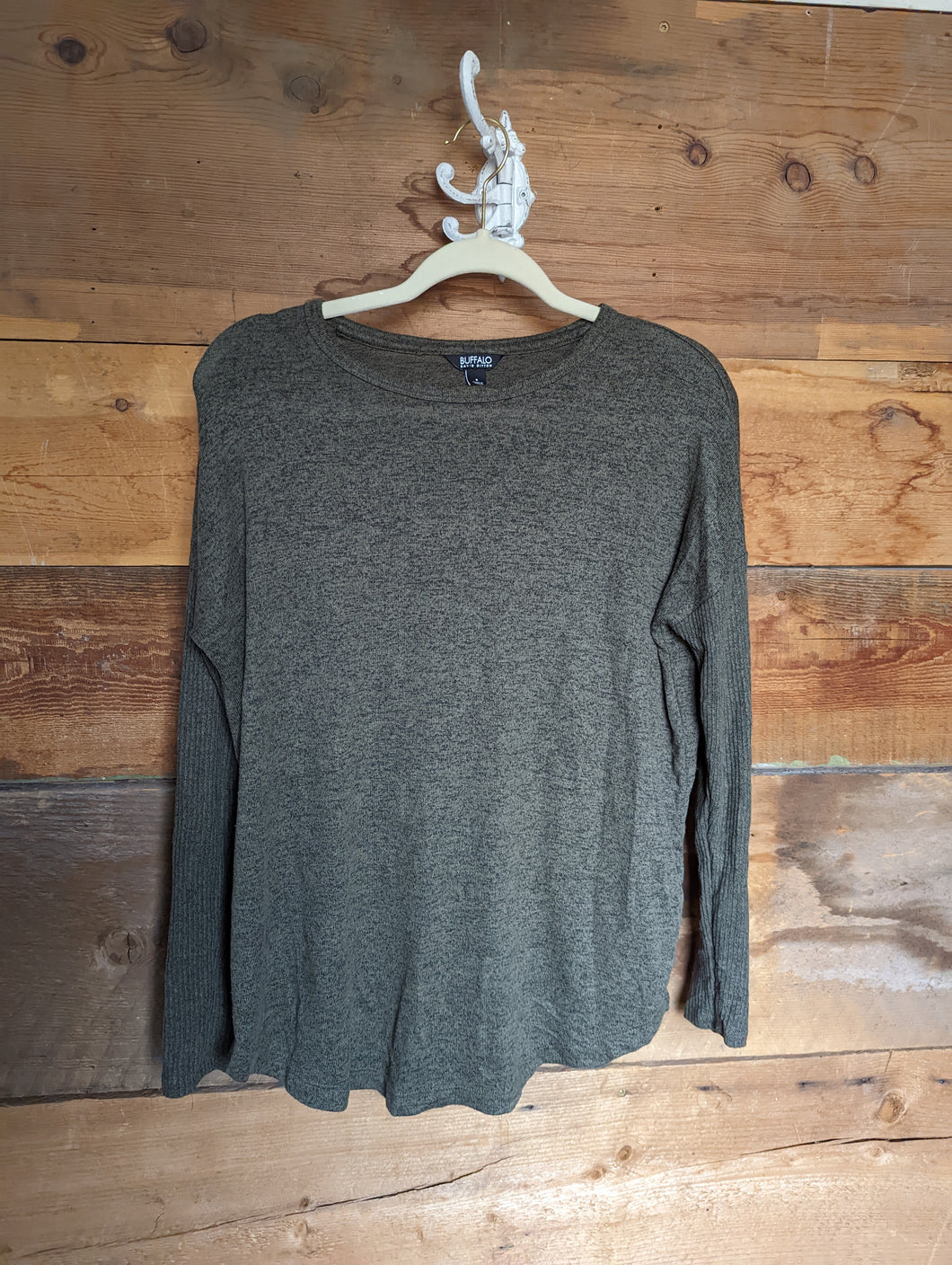 Buffalo Green Long Sleeve Womens S